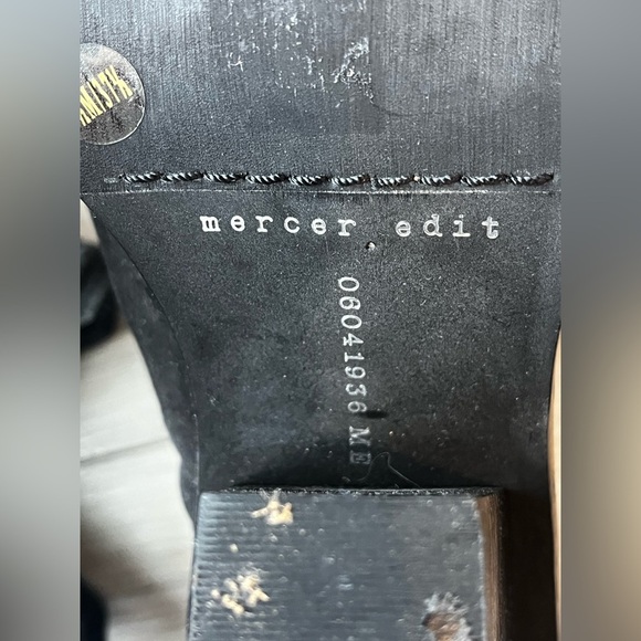 Anthropologie x Mercer Édit Cutout Peep Toe Booties - Picture 8 of 8